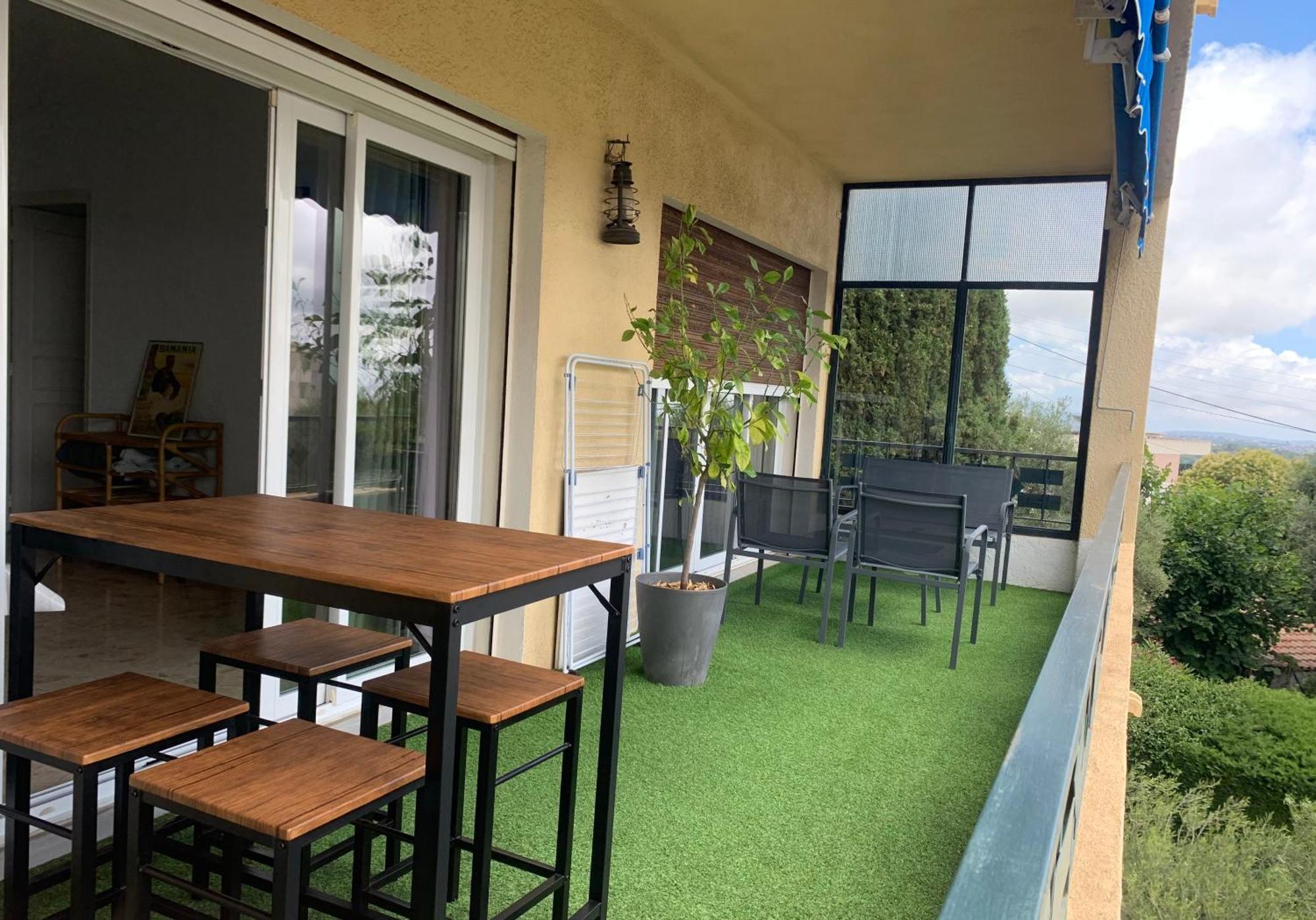 Vence T3 Vue Mer Grande Terrasse מראה חיצוני תמונה